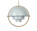Multi-Lite-riippuvalaisin, messinki / sea grey, ø 36 cm