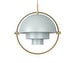 Multi-Lite Pendant, Brass/Sea Grey, ø 36 cm