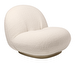 Pacha Lounge Chair, Fabric Karakorum 001 White