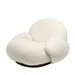 Pacha Lounge Chair, Karakorum Fabric 001 White