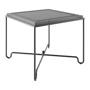 Tropique Table, Black, 90 x 90 cm