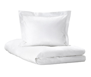 Pure White Quilt Cover, White, 155 x 220 cm