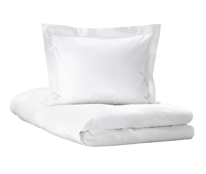 Pure White Pillowcase, White, 50 x 60 cm