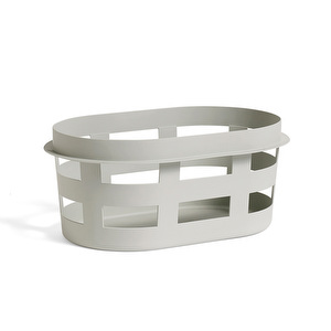 Basket-pyykkikori, light grey, small