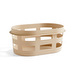Basket-pyykkikori, nougat, small