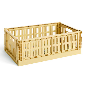 Colour Crate -kori, golden yellow, large