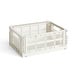 Colour Crate -kori, off-white, medium