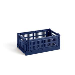 Colour Crate -kori, dark blue, small