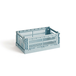 Colour Crate -kori, dusty blue, small