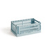 Colour Crate -kori, dusty blue, small