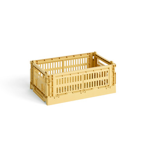 Colour Crate -kori, golden yellow, small
