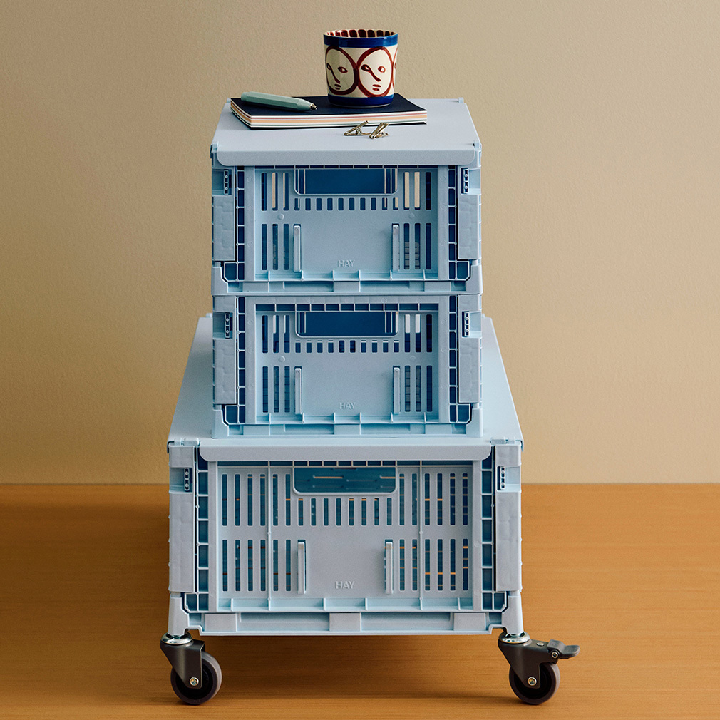 Colour Crate -korin metallikansi