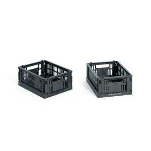 Colour Crate Mini -korit, charcoal, 2 kpl