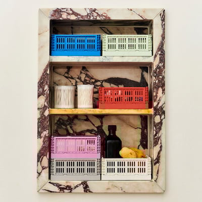 HAY Colour Crate Mini -säilytyskorit
