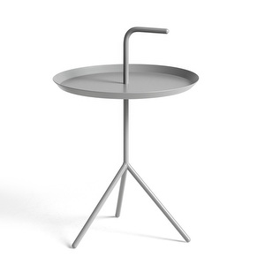 DLM-sivupöytä, grey, ⌀ 38 cm