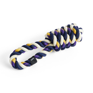 HAY Dogs -köysilelu, blue/purple/ochre