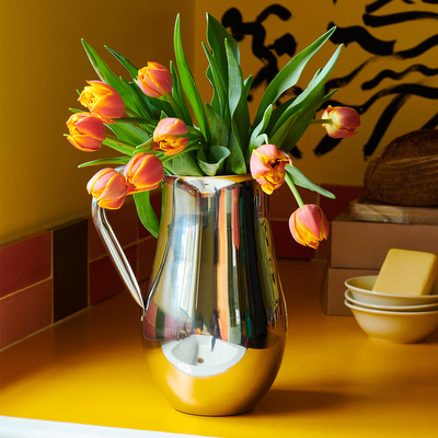 Indian Steel Pitcher -kannu