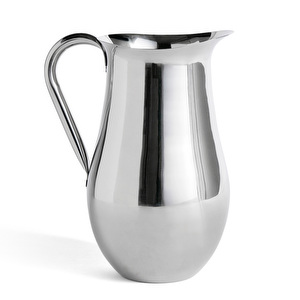 Indian Steel Pitcher No 2 -kannu, ruostumaton teräs