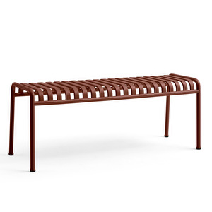 Palissade-penkki, iron red, L 120 cm