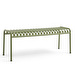 Palissade-penkki, olive, L 120 cm