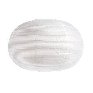 Paper Shade Ellipse -paperivarjostin, valkoinen, ⌀ 70 cm