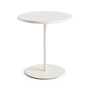 Pyro-sohvapöytä, cream white / eggshell, ⌀ 45 cm