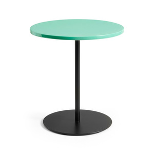 Pyro-sohvapöytä, black / soft jade, ⌀ 45 cm