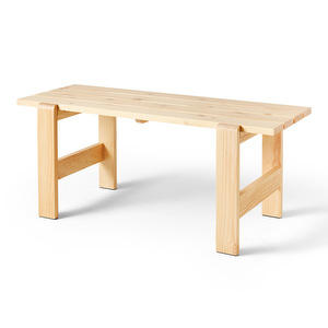 Weekday-ruokapöytä, luonnonvärinen mänty, 180 x 66 cm