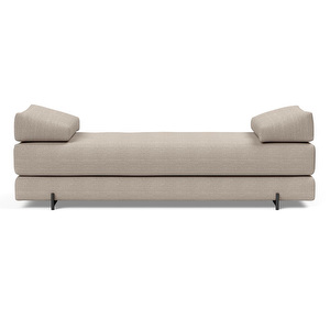 Sigmund Indu -daybed, Kenya-kangas 579 gravel / musta, L 200 cm Sigmund Indu -daybed, Kenya-kangas 579 gravel / musta, L 200 cm