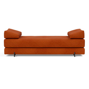 Sigmund Indu -daybed, Corduroy-kangas burned orange / musta, L 200 cm Sigmund Indu -daybed, Corduroy-kangas burned orange / musta, L 200 cm