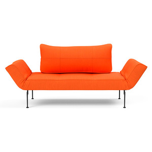 Zeal Laser -vuodesohva, Elegance-kangas 510 orange / musta Zeal Laser -vuodesohva, Elegance-kangas 510 orange / musta
