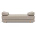 Sigmund Drip -daybed, Kenya-kangas 579 gravel / tammi, L 200 cm