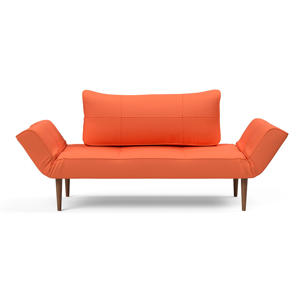 Innovation Zeal Sofa Bed Argus Fabric 581 Rust Veps l inen