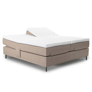 Ambassadör Aqtive II Adjustable Bed, Beige, 180 x 200 cm, Medium+Firm