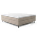 Ambassadör Continental Bed, Beige, 180 x 200 cm