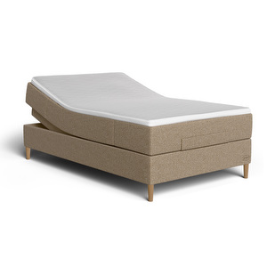 Prestige Aqtive II -moottorisänky, 120 x 200 cm, Sleep 1 firm / 398 fudge