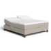 Prestige Aqtive II Seamless -moottorisänky, 180 x 200 cm, Sleep 1 Split firm + medium / 399 cotton cloud