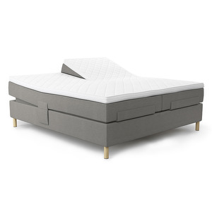 Diplomat Aqtive II Adjustable Bed, Grey, 160 x 200 cm