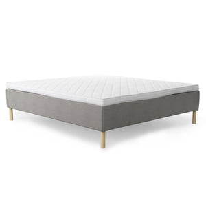 Prestige Divan Bed, Light Grey, 180 x 200 cm