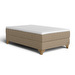Prestige Continental -sänky, 120 x 200 cm, Sleep 1 firm / 398 fudge