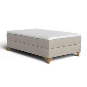 Prestige Continental -sänky, 120 x 200 cm, Sleep 1 firm / 399 cotton cloud
