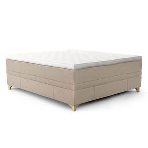 Supreme Epic Bed, Natural Beige 301-159, 180 x 200 cm