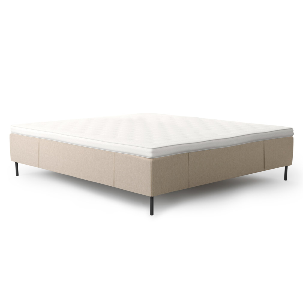 Jensen Supreme Divan Bed Natural Beige Veps l inen