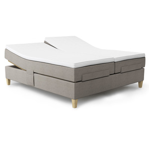 Jensen Dream Seamless -moottorisänky, 180 x 200 cm, beige Jensen Dream Seamless -moottorisänky, 180 x 200 cm, beige