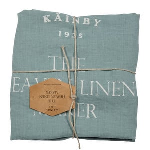 Heaven Linen Pillowcase, Sea Turquoise, 50 x 60 cm