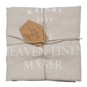 Heaven Linen Pillowcase, Light Grey, 50 x 60 cm