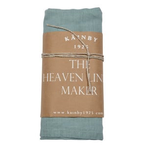 Heaven Linen Pillowcase, Sea Turquoise, 60 x 80 cm