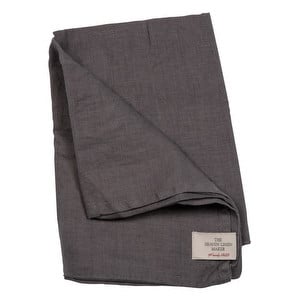 Heaven Linen Pillowcase, Dark Grey, 50 x 60 cm