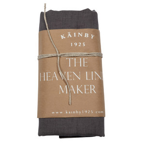 Heaven Linen Pillowcase, Dark Grey, 60 x 80 cm