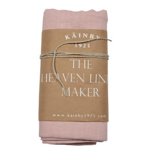 Heaven Linen Pillowcase, Hazy Rose, 60 x 80 cm